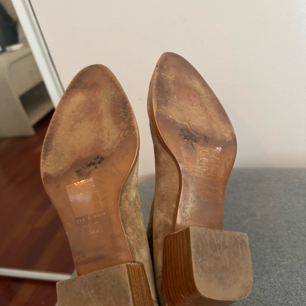 rag & bone Rover Suede Ankle Boots - Picture 9 of 10